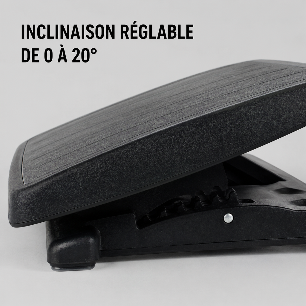 Repose-Pieds Réglable de Bureau
