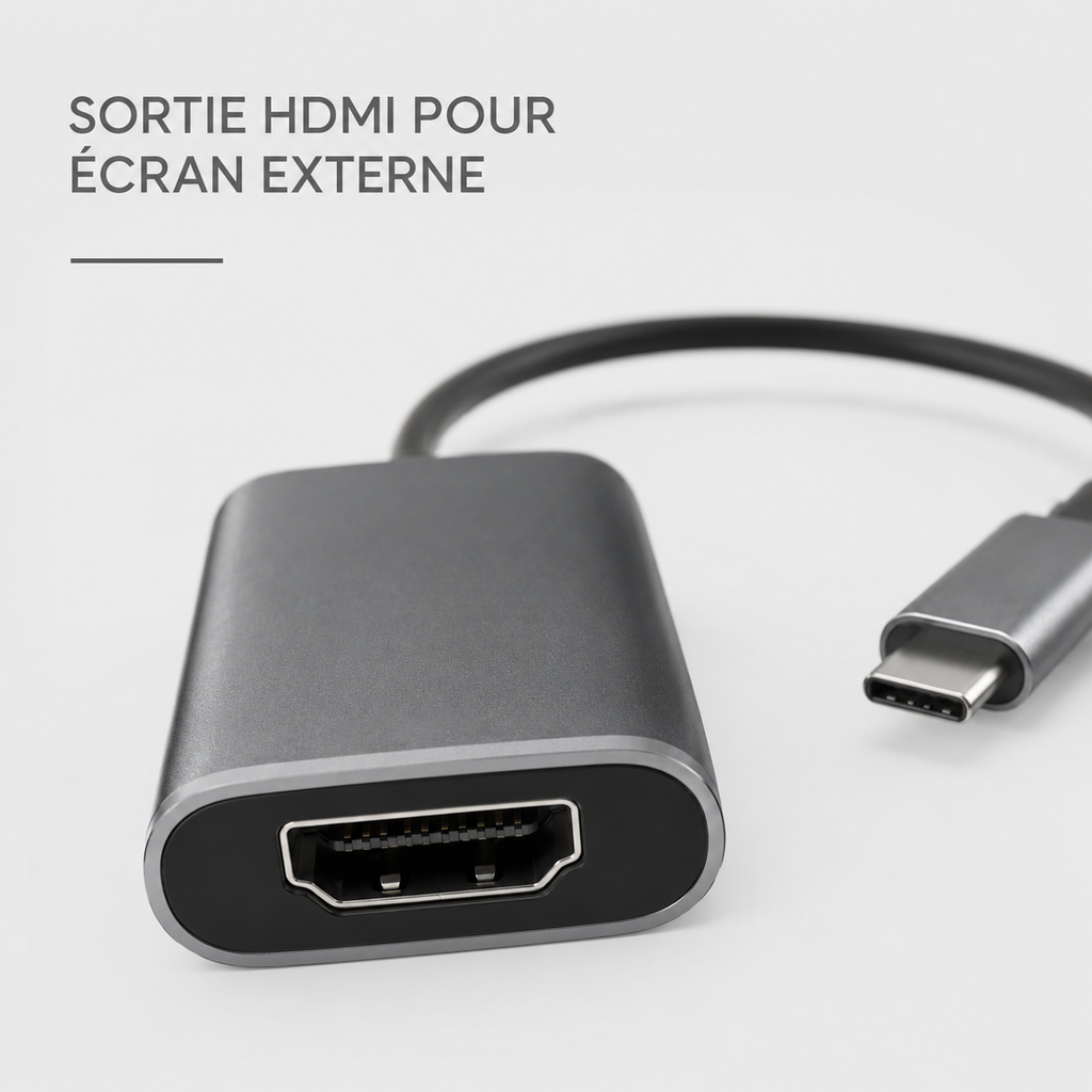 Adaptateur USB-C vers HDMI 4K