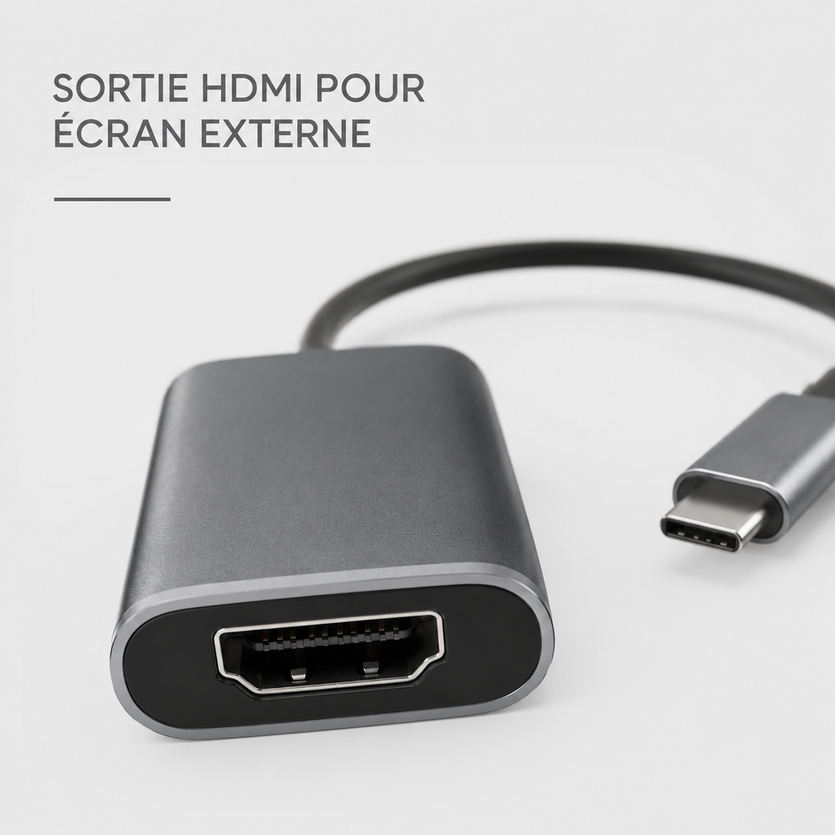 Adaptateur USB-C vers HDMI 4K