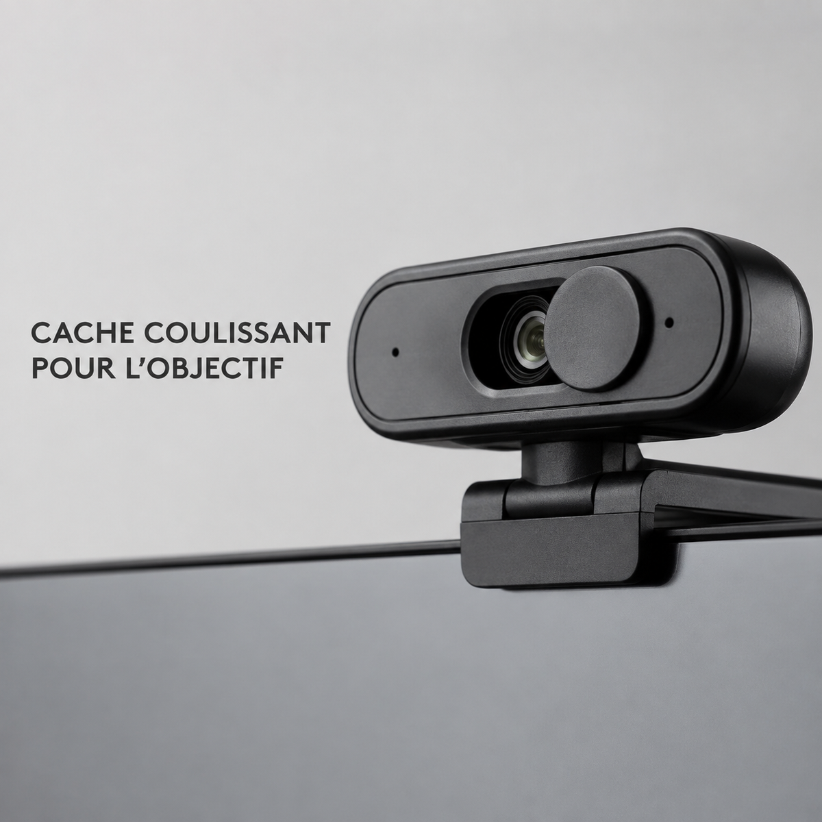 Webcam USB 1080p avec Cache de Confidentialité
