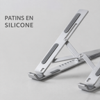 Support Réglable pour Ordinateur Portable en Aluminium