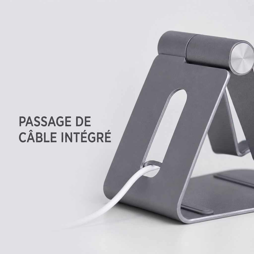 Support Pliable pour Tablette et Smartphone
