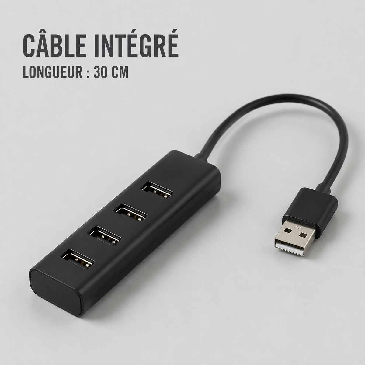 Hub USB-A à 4 Ports