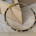 Bracelet Jonc Léo doré